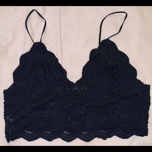 Free People Lace Crop